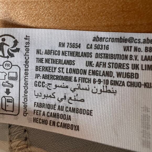 Abercrombie & Fitch Jeans Womens Size 32 Reg The 90s Straight Mid Rise Denim - Picture 15 of 16